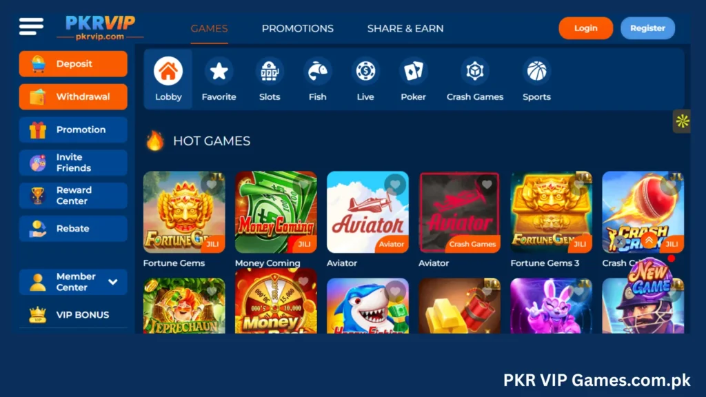 PKR VIP Games