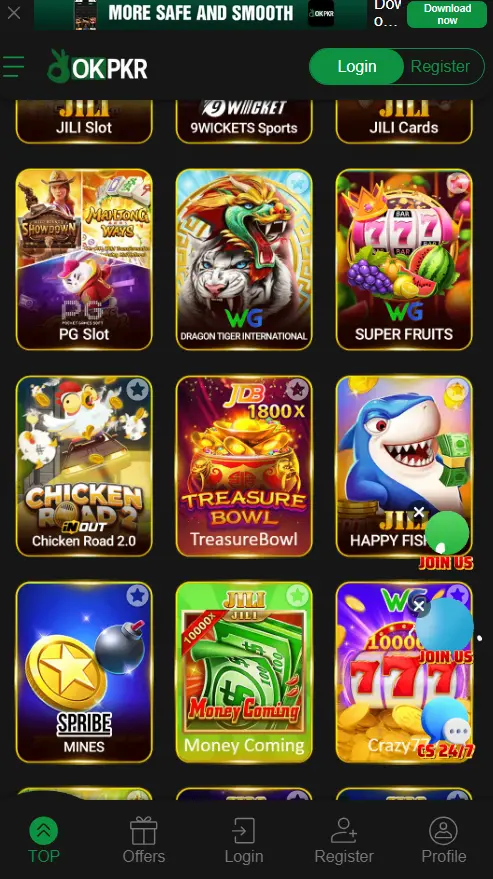 Okpkr Game